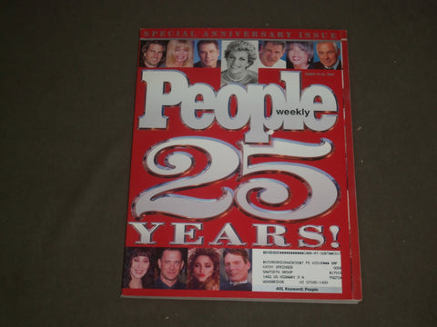 1999 MARCH 15-22 PEOPLE MAGAZINE - 25 YEARS! - B 4655