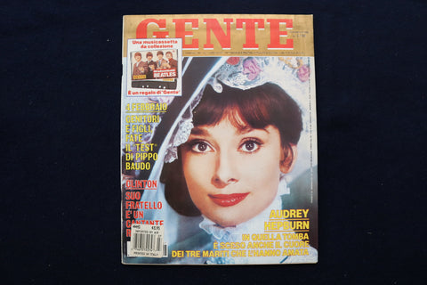 1993 FEBRUARY 8 GENTE MAGAZINE - AUDREY HEPBURN COVER - E 12077