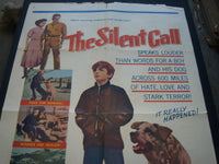 1961 THE SILENT CALL MOVIE POSTER - GAIL RUSSELL - DAVID MCLEAN- MOBLEY - P 522