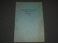 1937 WALTER EDGE REPUBLICAN CLUB DINNER PROGRAM - NEWARK NEW JERSEY - J 3957
