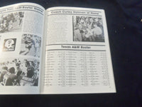 1982 OCT 23 FOOTBALL PROGRAM - TEXAS A&M UNIVERSITY VS RICE UNIVERSITY- SP 1214W