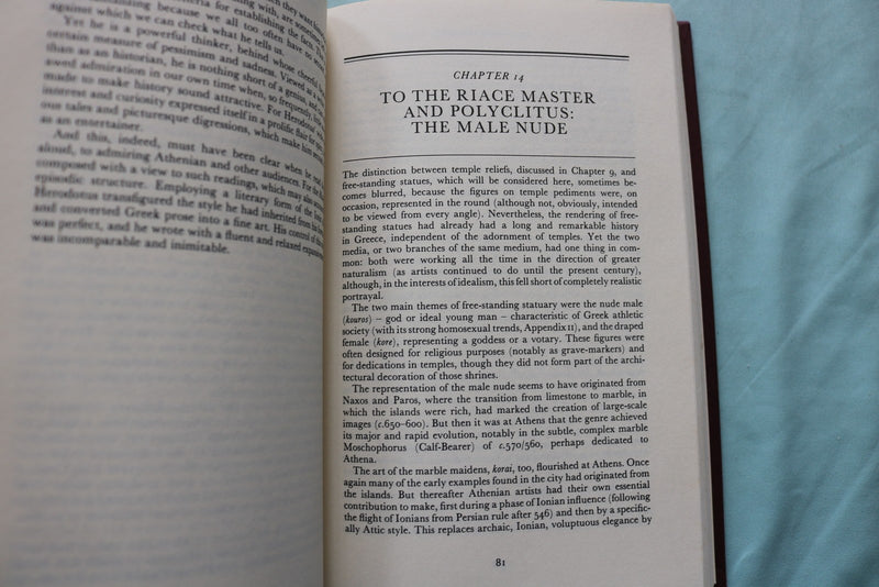 1989 THE CLASSICAL GREEKS HARDCOVER BOOK BY MICHAEL GRANT - KD 9670