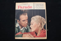 1958 JUNE 1 PARADE MAGAZINE - JAMES STEWART & KIM NOVAK COVER - E 25875