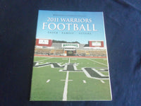 2011 NOV 5 FOOTBALL PROGRAM - AURORA UNIV VS WISCONSIN LUTHERAN COLL - SP 1217Z