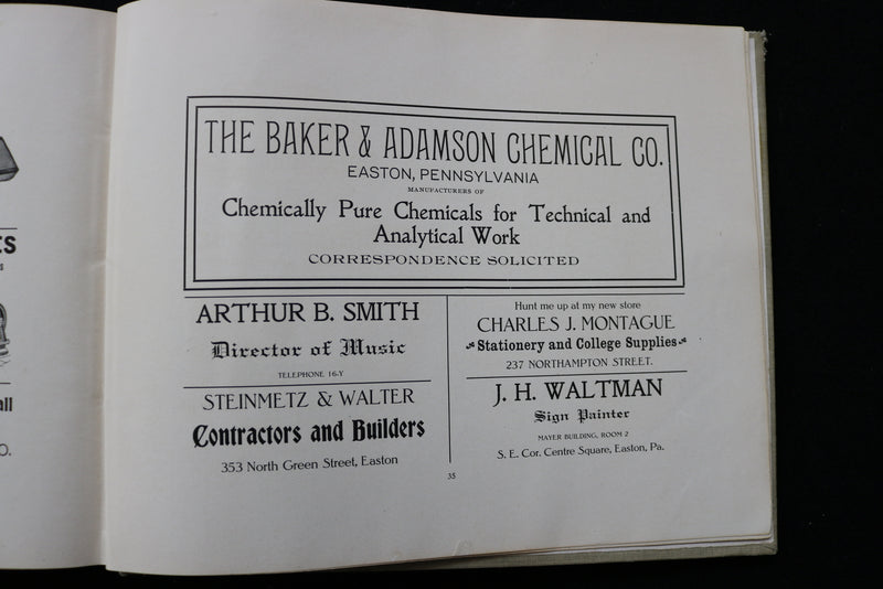 1908 THE MELANGE LAFAYETTE COLLEGE YEARBOOK - EASTON, PENNSYLVANIA - YB 3498