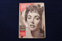 1956 AUG 4 DEUTSCHE ILLUSTRIERTE MAGAZINE - ELIZABETH TAYLOR COVER - E 23825