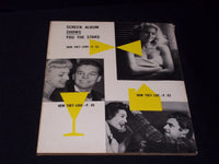 1956 MAY SCREEN ALBUM MAGAZINE - LIZ TAYLOR MICHAEL WILDING COVER - E 15201
