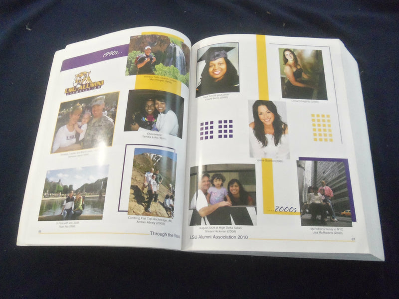 2010 LOUISIANA STATE UNIVERSITY ALUMNI DIRECTORY - BATON ROUGE, LA - YB 2685
