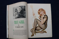 1952 MAY TRUE, MAN'S MAGAZINE - TRUE GIRL BY VARGAS - E 12967