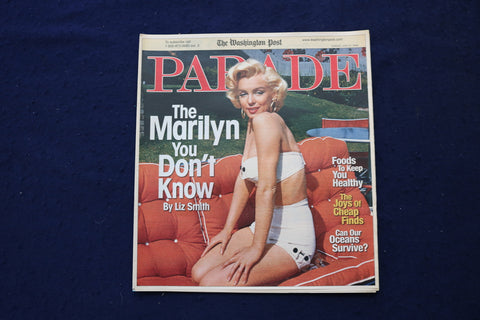 2008 JULY 27 PARADE MAGAZINE - MARILYN MONROE COVER - E 18423