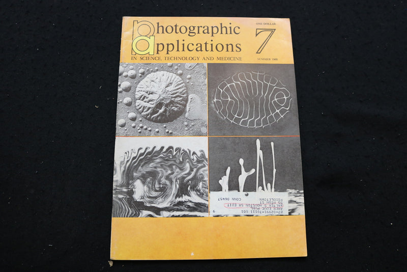 1968 SUMMER PHOTOGRAPHIC APPLICATIONS MAGAZINE - SP 4176I