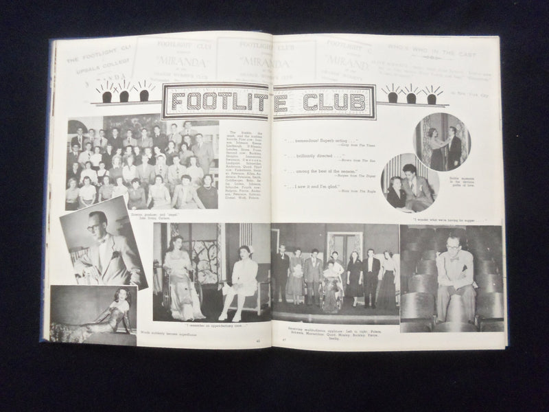1950 UPSALITE UPSALA COLLEGE YEARBOOK - EAST ORANGE, NEW JERSEY - YB 3077