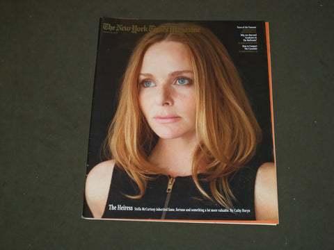 2012 FEBRUARY 26 NEW YORK TIMES MAGAZINE SECTION -STELLA MCCARTNEY COVER - F 652