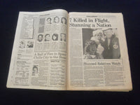 1986 JAN 29 NEW YORK NEWSDAY NEWSPAPER - SHUTTLE CHALLENGER DISASTER - NP 6086