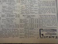 1941 JULY 15 NEW YORK TIMES - DIMAGGIO RUNS STREAK TO 54 - NT 5157