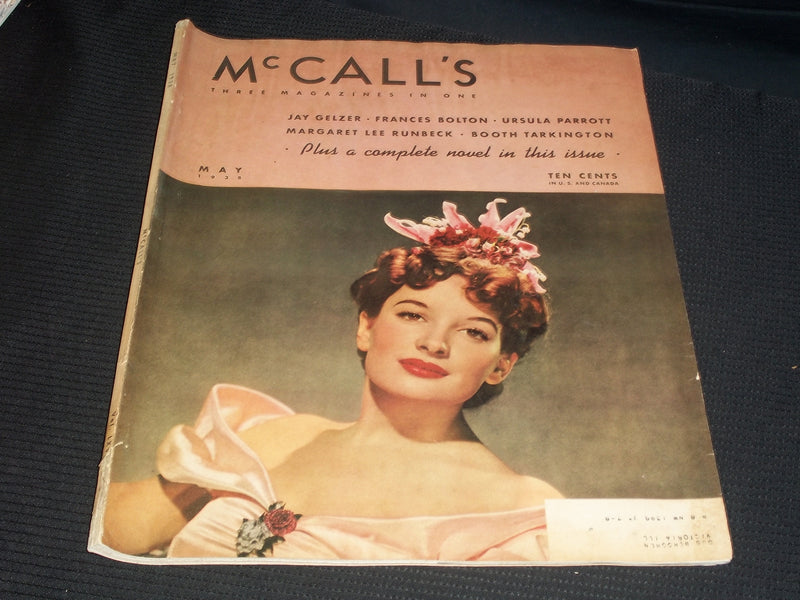 1938 MAY MCCALL'S MAGAZINE - NICE COLOR COVERS & ADS - E 1148