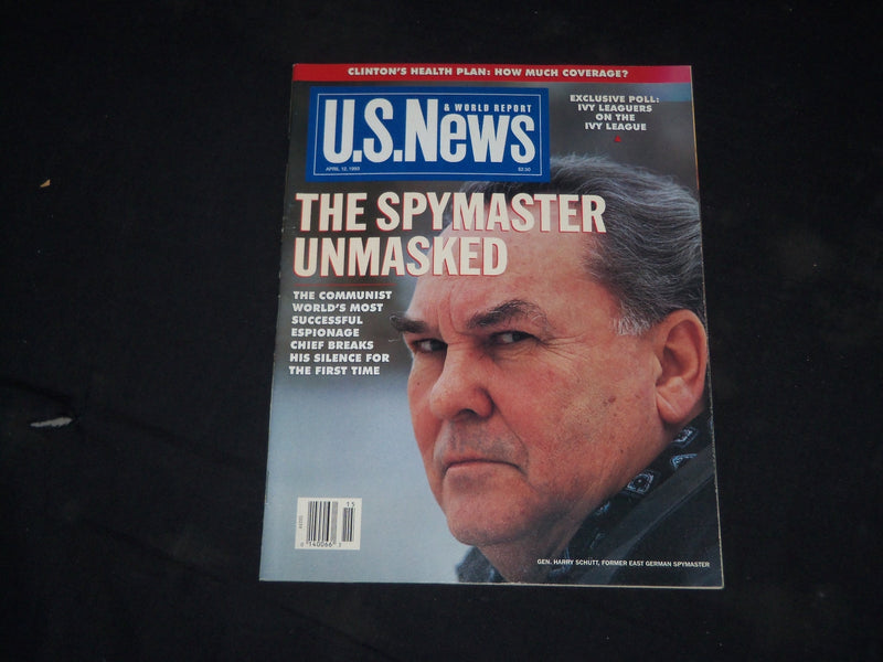1993 APRIL 12 U.S. NEWS & WORLD REPORT MAGAZINE - GEN. HARRY SCHUTT COVER - B 60