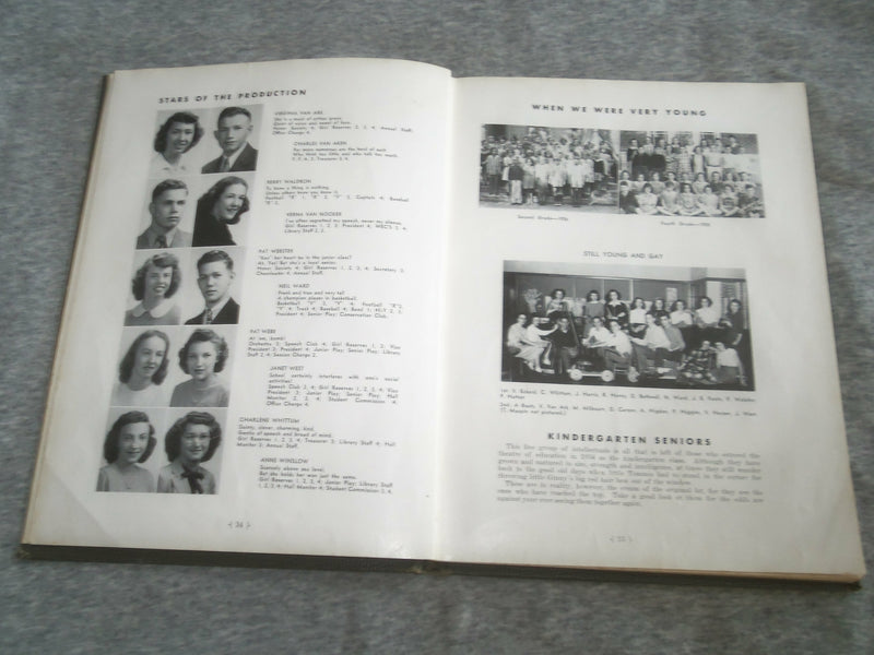 1946 EATONIAN EATON RAPIDS HIGH SCHOOL YEARBOOK - EATON RAPIDS, MI - YB 2568