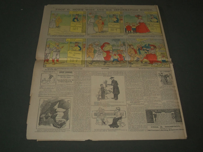 1905 SEPT 17 SUNDAY BOSTON GLOBE SUPPLEMENT PART 2 - COLOR COMICS - NP 2769