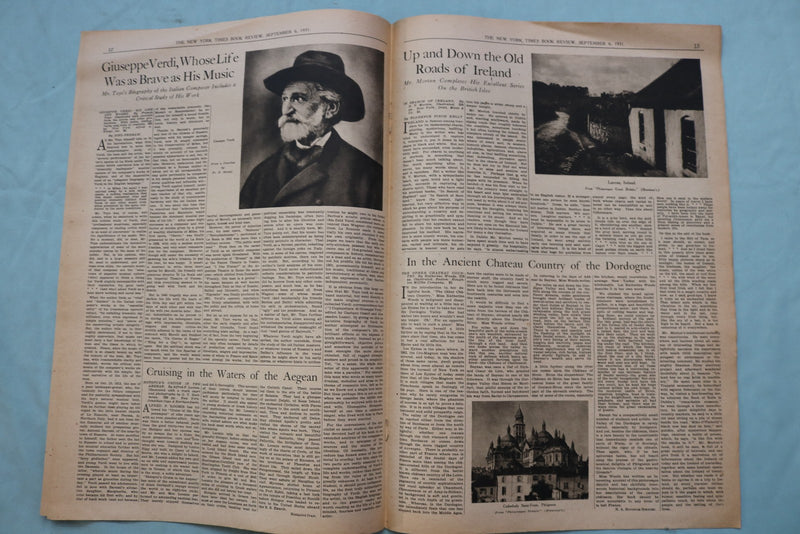 1931 SEP 6 NEW YORK TIMES BOOK REVIEW SECTION -CONQUEST OF THE PRAIRIES- NP 9159