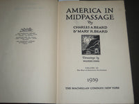1939 AMERICA IN MIDPASSAGE BY CHARLES & MARY BEARD VOLUME NO. 3 - KD 4457