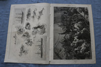 1873 DEC 13 LE MONDE ILLUSTRE MAGAZINE - LE PROCES BAZAINE - FRENCH - NP 8451
