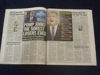 2020 NOV 11 NEW YORK DAILY NEWS NEWSPAPER - POMPEO & TRUMP TRY TO FLIP ELECTION