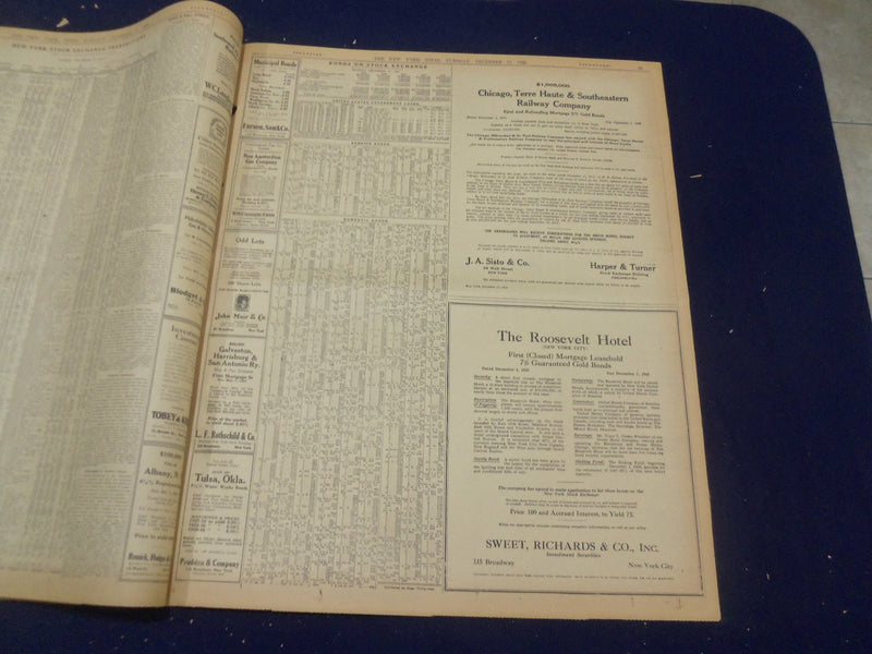 1923 DECEMBER 11 NEW YORK TIMES - COOLIDGE EULOGIZES HARDING PEACE WORK- NT 9219