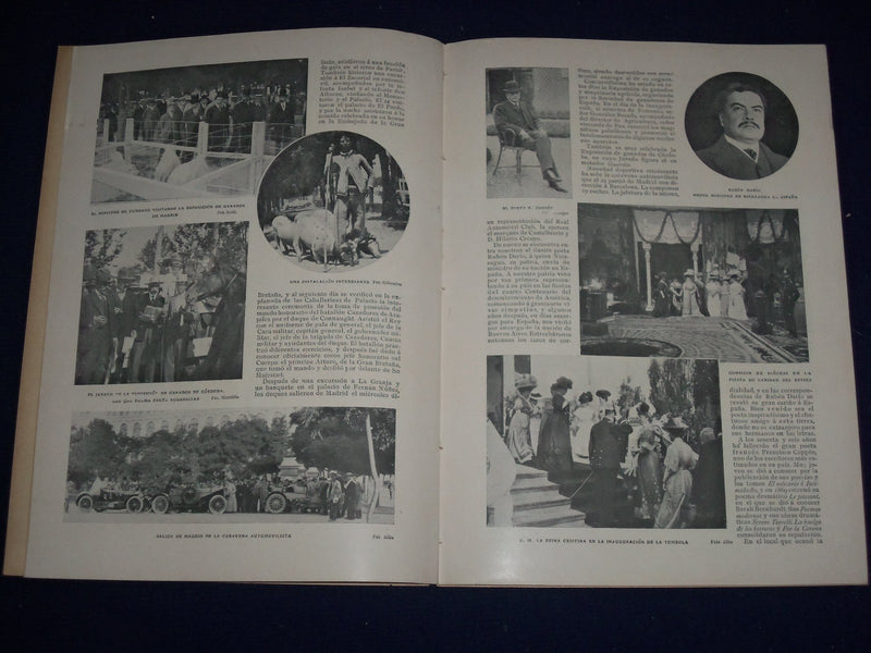 1908 MAY 30 BLANCO Y NEGRO SPANISH MAGAZINE - NICE ILLUSTRATIONS - J 306