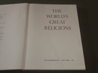 1957 THE WORLD'S GREAT RELIGIONS BOOK EDITED BY LIFE - GREAT PRINTS - I 1398