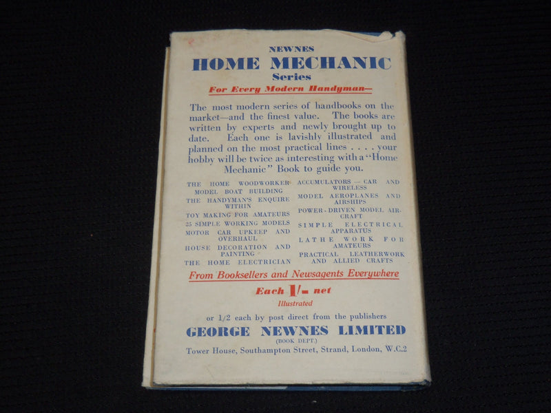 1939 TELEVISION AND SHORT-WAVE HANDBOOK BY F. J. CAMM - FOURTH EDITION- KD 4585R