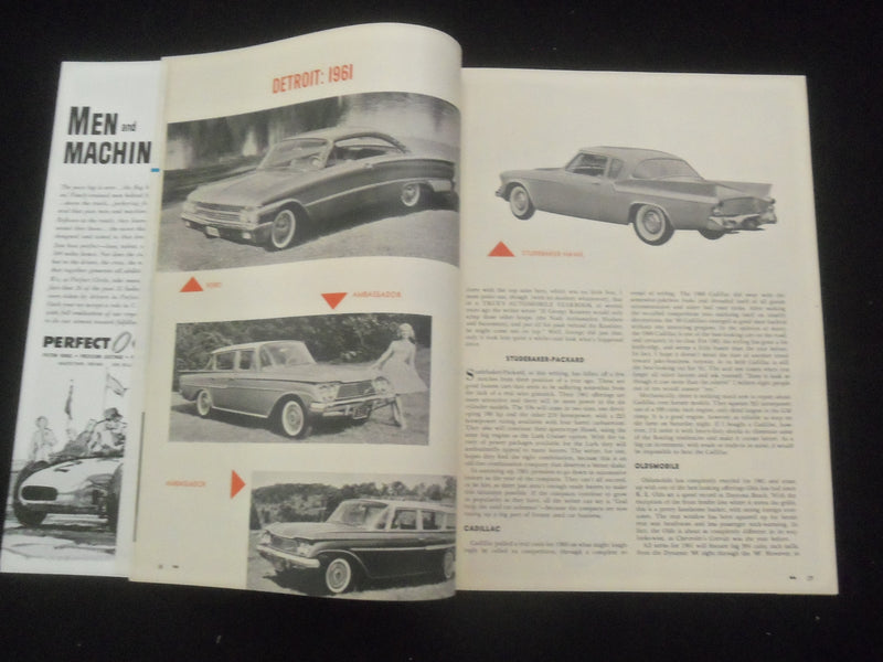 1960 TRUE'S AUTOMOBILE YEARBOOK MAGAZINE - 1961 CARS PREVIEW - J 7817