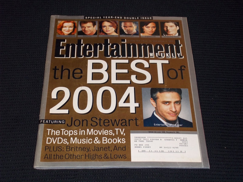 2005 JANUARY 7 ENTERTAINMENT WEEKLY MAGAZINE - BEST & WORST 2004 COVER - E 12367