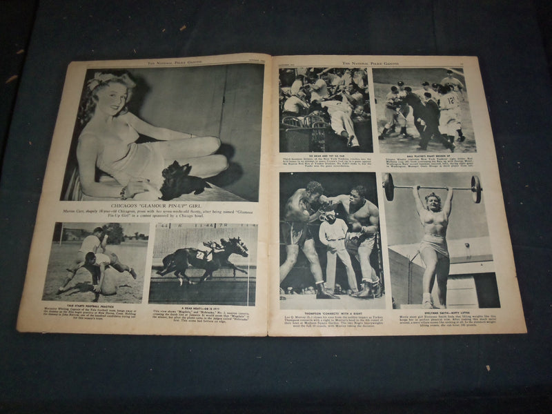 1944 OCTOBER THE NATIONAL POLICE GAZETTE MAGAZINE - RUTH ROLAND - B 5911