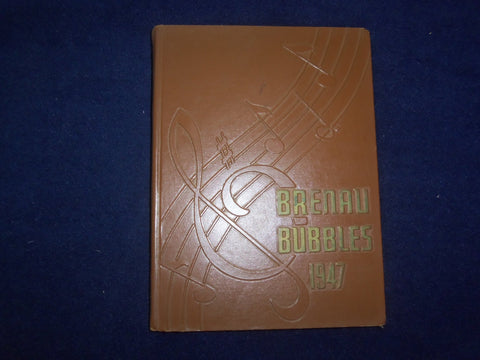 1947 BRENAU BUBBLES BRENAU COLLEGE YEARBOOK - GAINESVILLE, GEORGIA - YB 3067