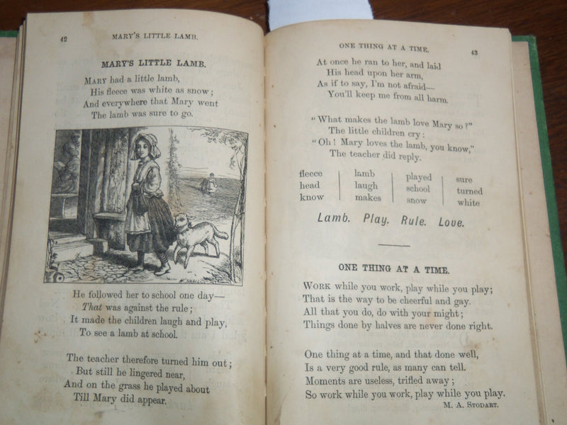 1800'S THE PICTURE PRIMER BOOK - NEW YORK - THOMAS NELSON & SONS - K 2020