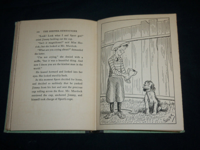 1931 THE SHEPPER-NEWFOUNDER HARDCOVER BOOK BY STEWART EDWARD WHITE - KD 6608