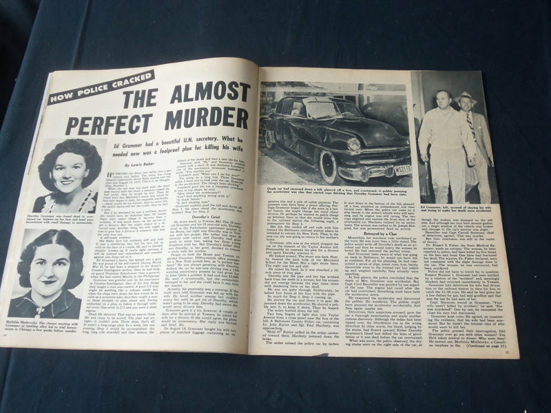 1954 NOVEMBER THE NATIONAL POLICE GAZETTE MAGAZINE - SOVIET GIRL SPIES - B 5662