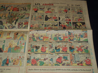 1939 OCTOBER 22 & 29 MINNEAPOLIS STAR JOURNAL COLOR COMICS LOT OF 2 - NP 2151X