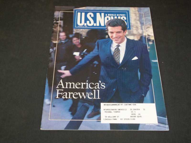 1999 AUGUST 2 U.S. NEWS & WORLD REPORT MAGAZINE - AMERICA'S FAREWELL - SP 7707