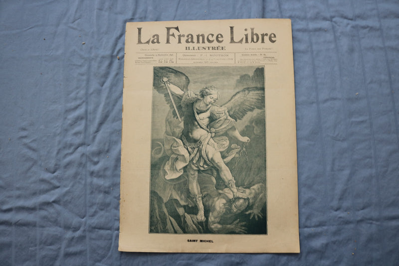 1898 LA FRANCE LIBRE ILLUSTREE MAGAZINE - FRENCH - LOT OF 5 - O 3854
