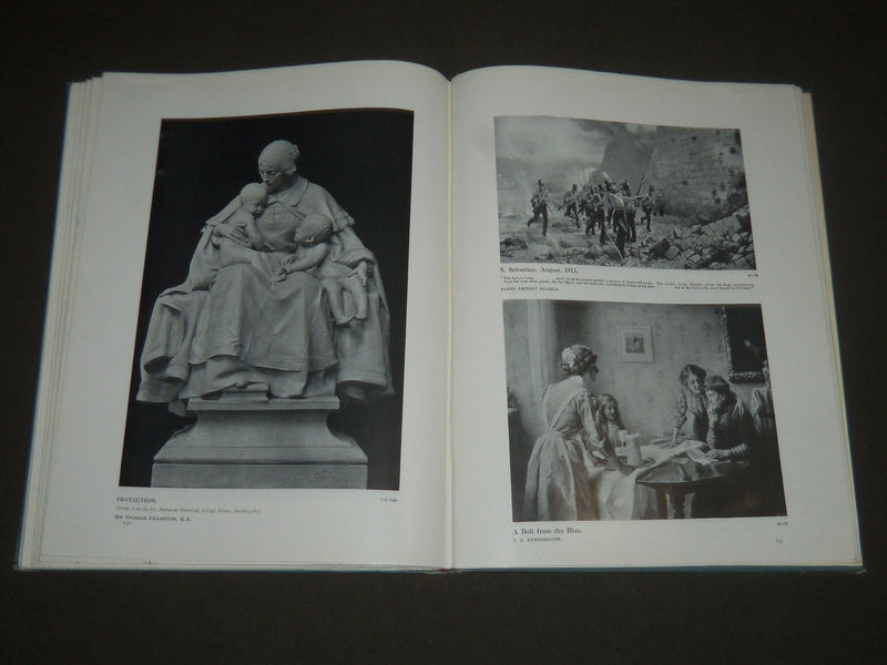 1912 ROYAL ACADEMY PICTURES AND SCULPTURES BOOK - GREAT PRINTS - KD 4372