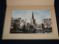 1920'S THE HOMELAND OF SHAKESPEARE BOOK - HAND COLOURED PRINTS - J 8687
