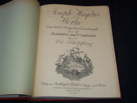 1900'S JOSEPH HAYDN WERKE BOUND VOLUMES LOT OF 7 - GERMAN - KD 985D