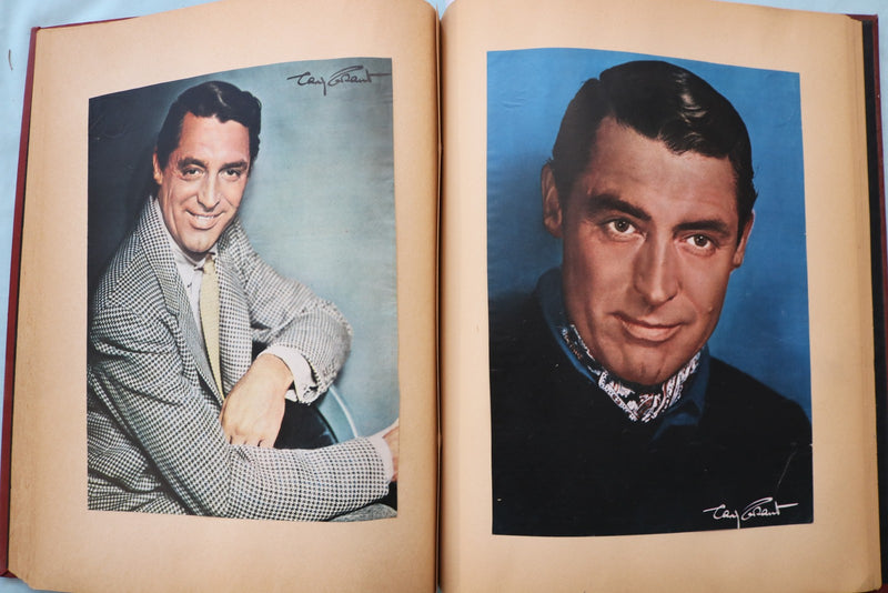 1940'S MOVIE STAR SCRAPBOOK - CLARK GABLE-MICKEY ROONEY-RONALD REAGAN - E 26489