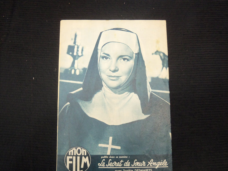 1956 AUGUST 1 MON FILM FRENCH MAGAZINE - LAMAS & FLEMING COVER - E 26118