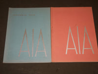 1955-1957 AIA WORK OF MARYLAND ARCHITECTS BALTIMORE CHAPTER LOT OF 2 - II 3332