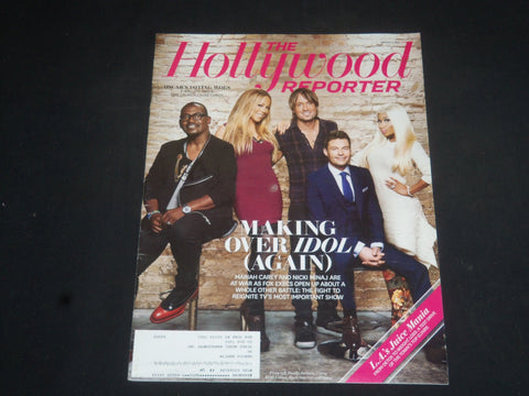 2013 JANUARY 11 THE HOLLYWOOD REPORTER MAGAZINE - AMERICAN IDOL CAST - SP 7379