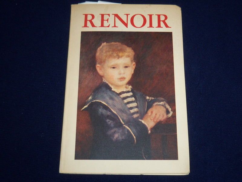1958 RENOIR - LOAN EXHIBITION CATALOG - WILDENSTEIN - SOFTCOVER - K 502