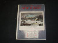 1954 DECEMBER 25 THE NEW YORKER MAGAZINE - ILLUSTRATED COVER - NY 1043